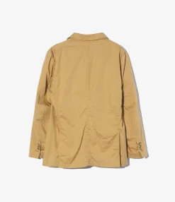 Andover Jacket - Khaki Cotton Superfine Poplin