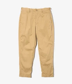 Andover Pant - Khaki Cotton Superfine Poplin