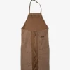 Apron - Khaki Polyester Lt. Weight Fake Suede