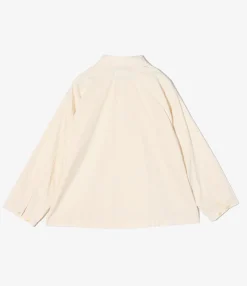 Army Pop Over Shirt - Natural Kona Cotton