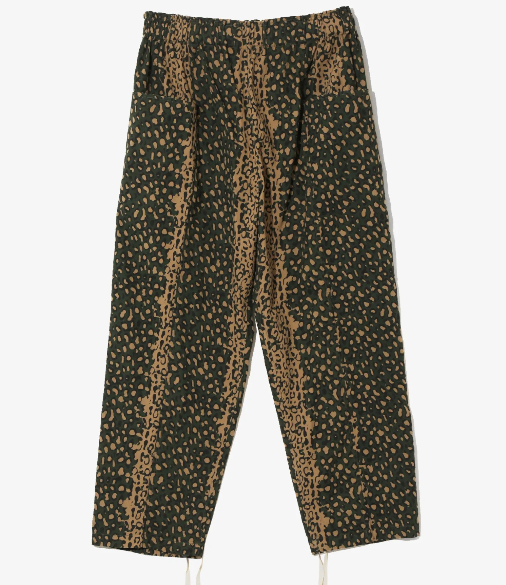 Army String Pant - Leopard - Cotton Flannel Printed