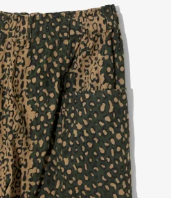 Army String Pant - Leopard - Cotton Flannel Printed