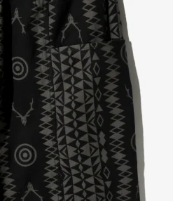 Army String Pant - Skull & Target - Flannel Cloth / Printed