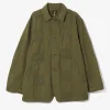 Arrow Jacket - Olive - Ripstop Cut Jacquard