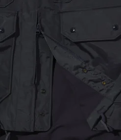 Atlantic Parka - Dk. Navy 3 Layers Nyco Cloth