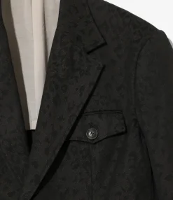 2B Jacket - Black - Cotton Leopard Jq