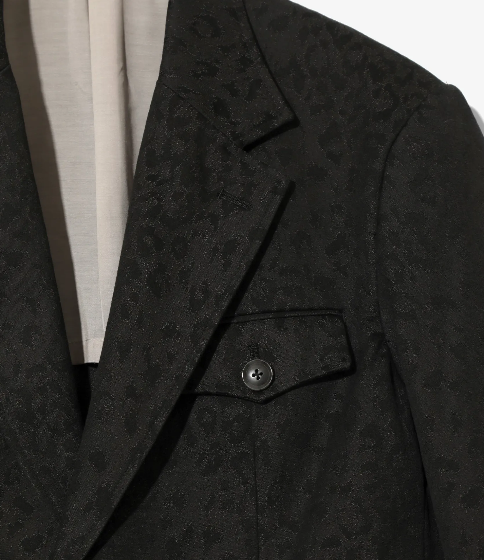 2B Jacket - Black - Cotton Leopard Jq