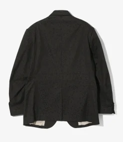 2B Jacket - Black - Cotton Leopard Jq