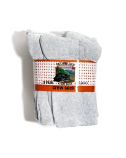 Baker's Dozen Crew Sock - Grey