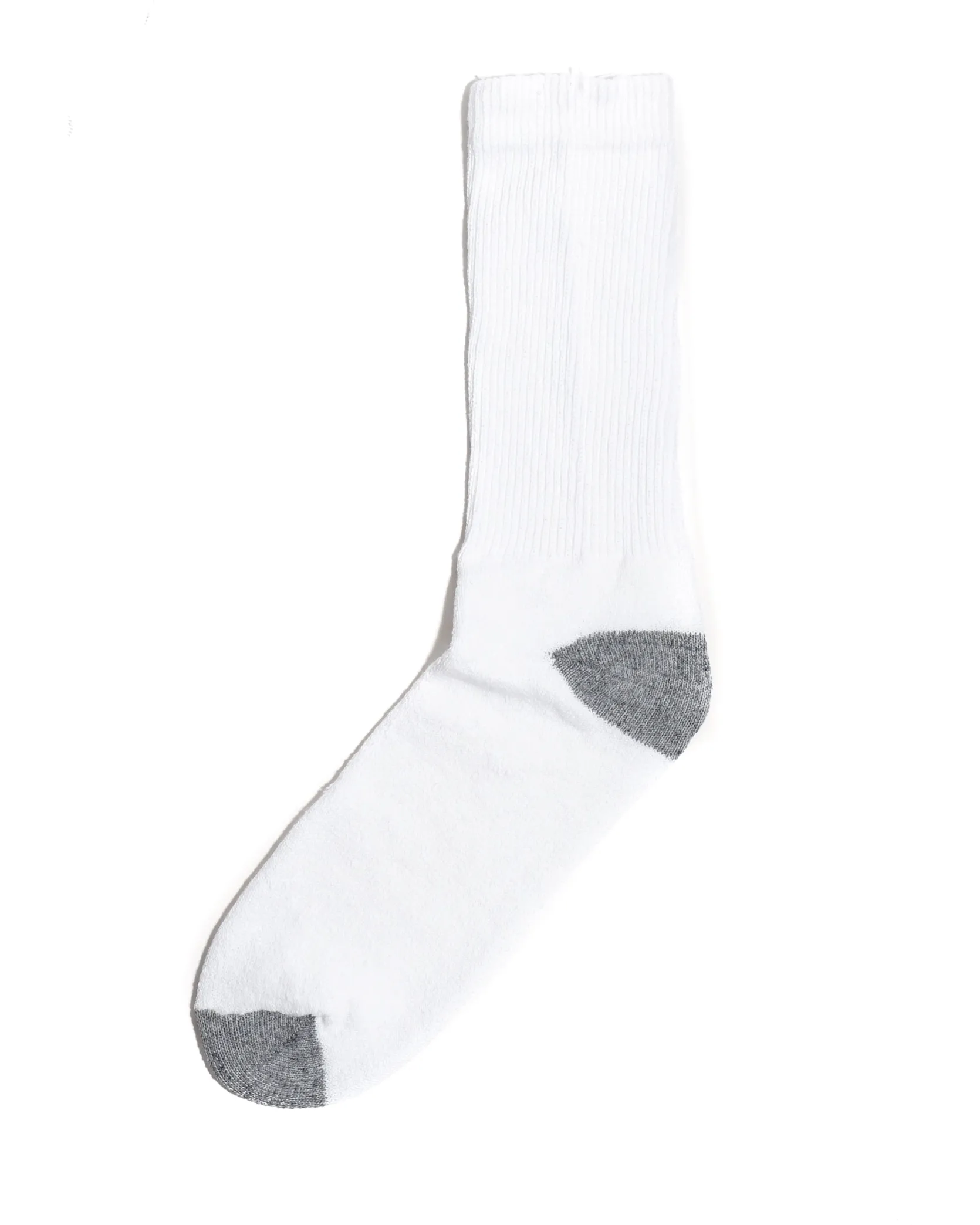 Baker's Dozen Crew Sock - White