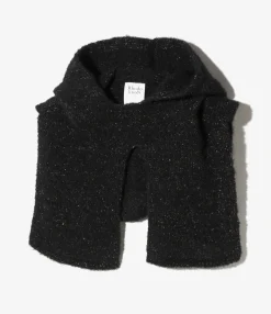 Balaclava - Black - Loop Yarn Knit