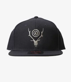 Baseball Cap - Navy - Skull & Target Emb.