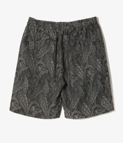 Basketball Short - Paisley - PE/C Jacquard Cloth