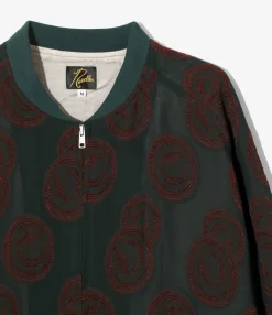 BB Jacket - Green / Bordeaux- R/PE Ring Cut Jq