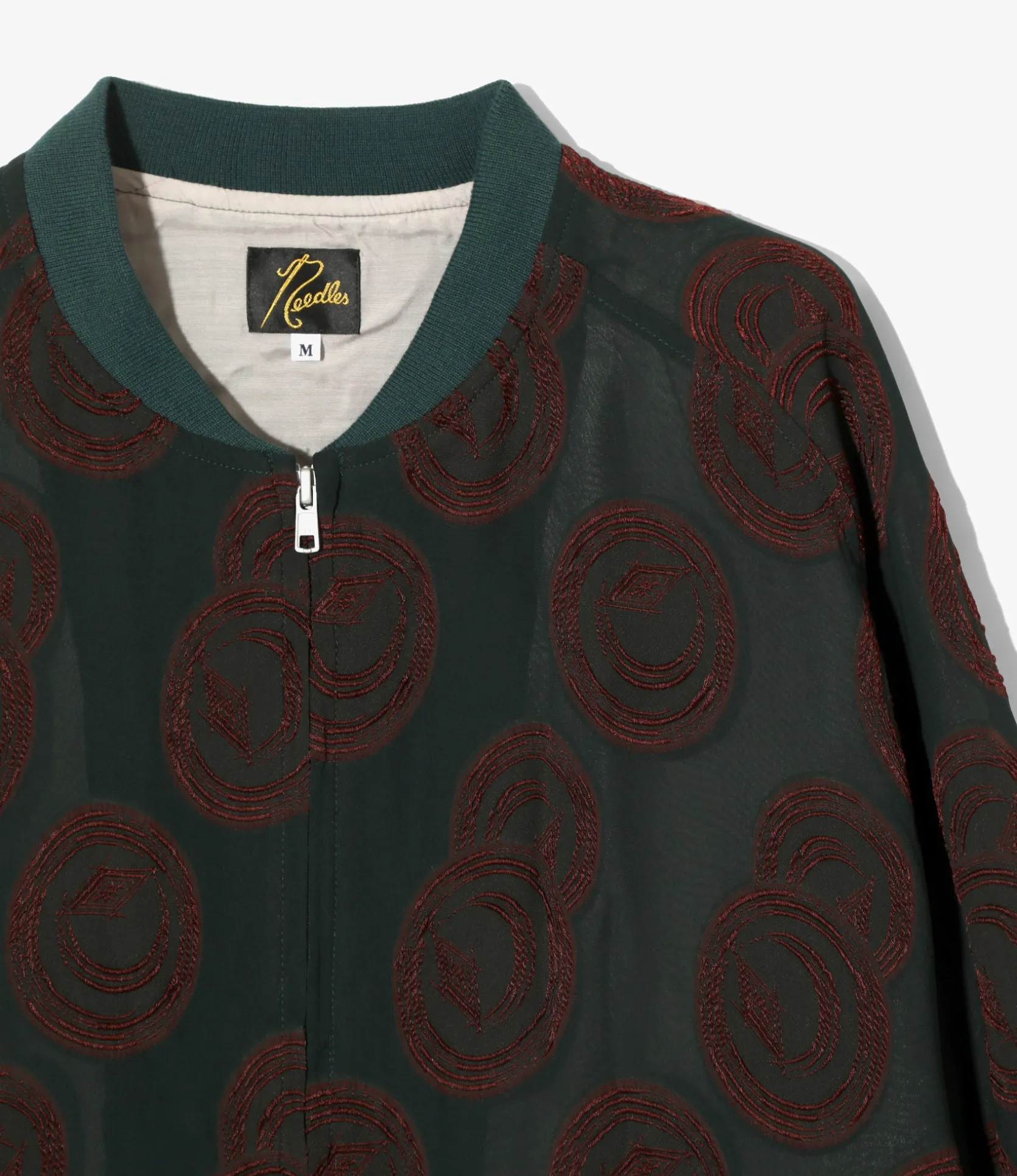 BB Jacket - Green / Bordeaux- R/PE Ring Cut Jq
