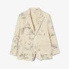 Bedford Jacket - Natural Animal Print 6.5oz Flat Twill