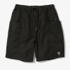 Belted C.S. Short - Black - C/PE Twill