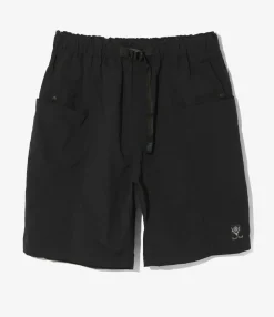 Belted C.S.Short - Black - Nylon Taffeta