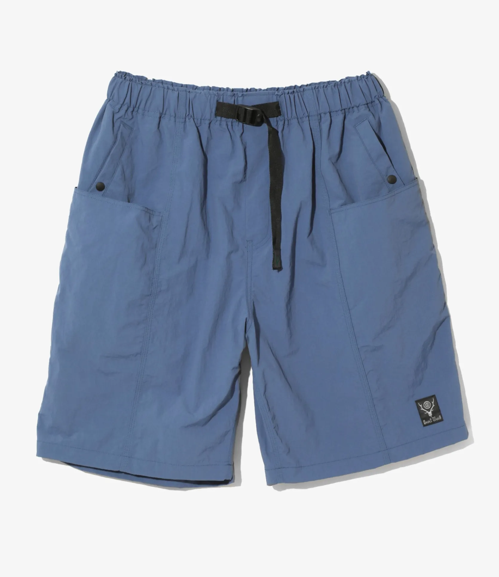 Belted C.S.Short - Blue - Nylon Taffeta