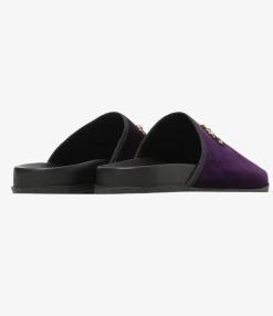 Bit Tassel Velvet Slip-In - Purple