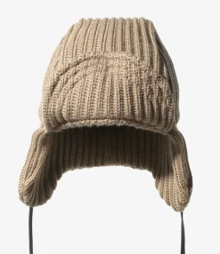 Bomber Cap - Mocha - W/A Knit