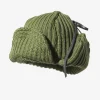 Bomber Cap - Olive - W/A Knit