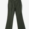 Boot-Cut Jean - Green - Poly Twill
