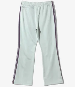 Boot-Cut Track Pant - Sax - Poly Smooth