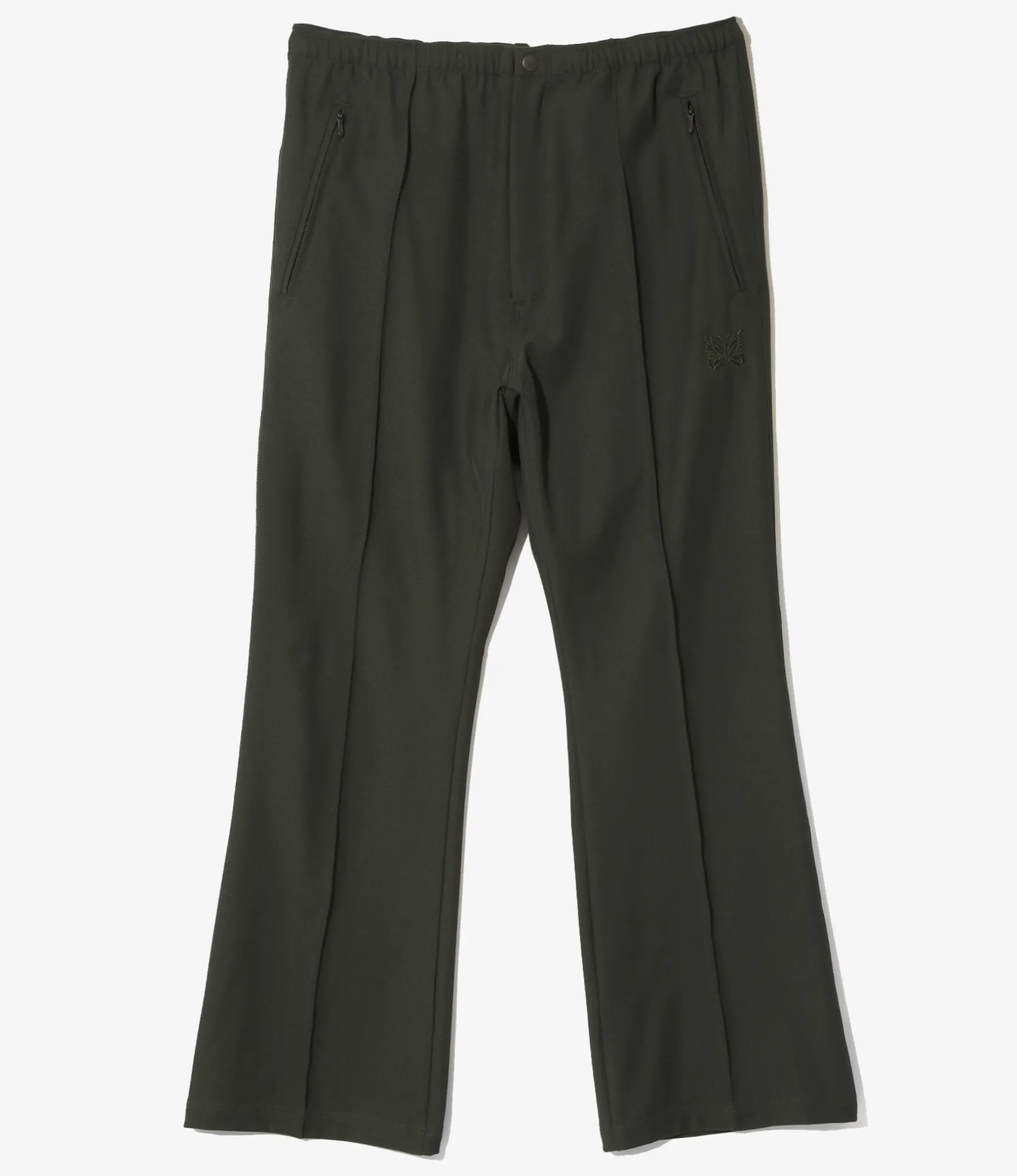 Boot-Cut Warm Up Pant - Green - Cavalry Twill