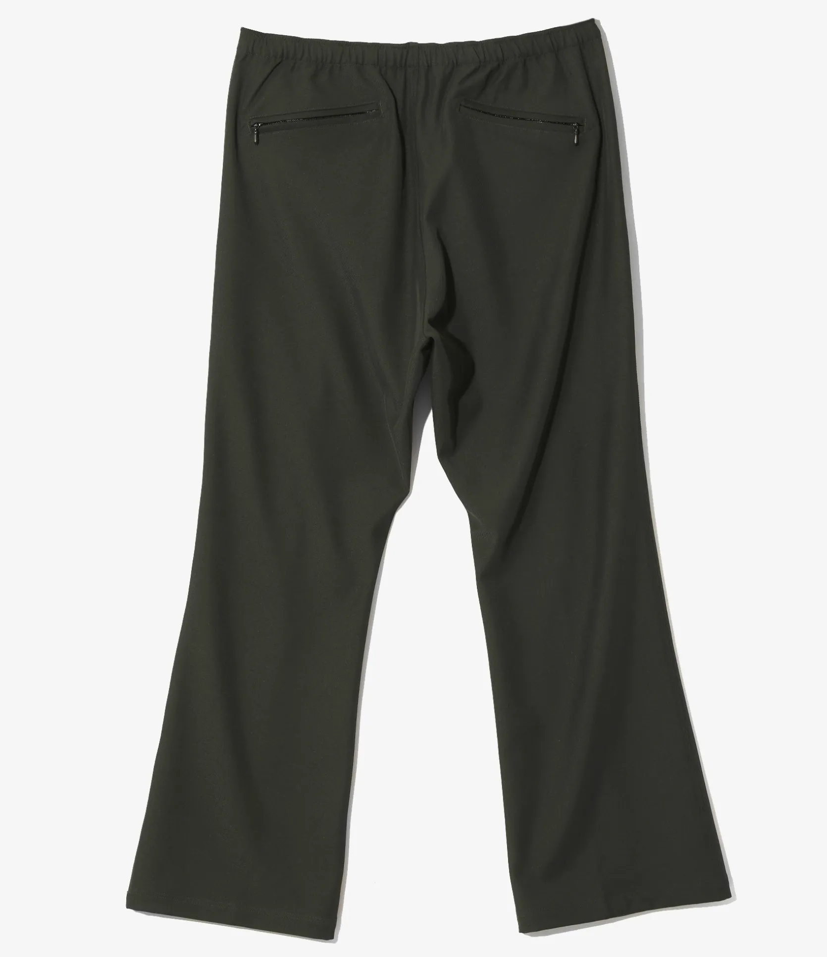 Boot-Cut Warm Up Pant - Green - Cavalry Twill