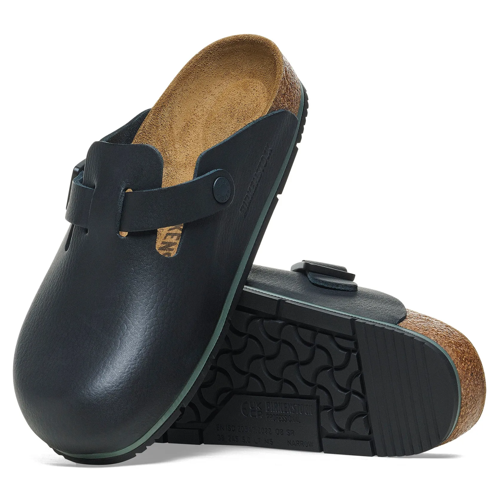 Boston Pro - Black Leather