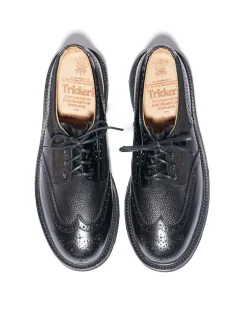 Brogue  - Black Multi Tone Morflex
