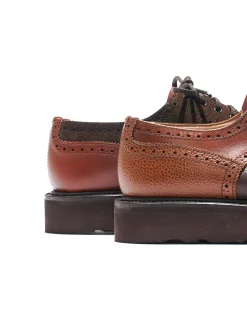 Brogue - Brown Multi Tone Morflex