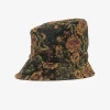 Bucket Hat - Black/Gold CP Floral Jacquard