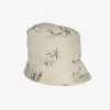 Bucket Hat - Natural Animal Print 6.5oz Flat Twill