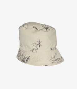 Bucket Hat - Natural Animal Print 6.5oz Flat Twill