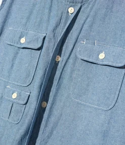 Bush Dress - Lt. Blue 4.5oz Cotton Chambray