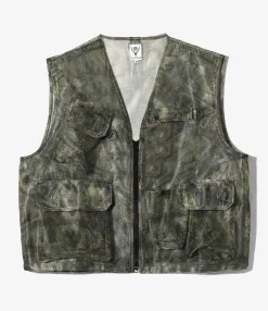 Bush Trek Vest - S2W8 Camo - Heavyweight Mesh