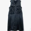 C-1 Dress - Dk. Navy Shiny Acetate