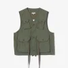 C-1 Vest - Olive PC Iridescent Twill