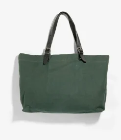 Canal Park Tote - Hunter Green - 18oz Canvas