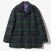 Car Coat - Blackwatch - Wool Tartan Plaid