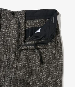 Carlyle Pant - Brown / Black Homespun Wool