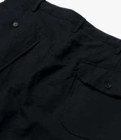 Carlyle Pant - Dark Navy Wool Uniform Serge