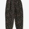 Carlyle Pant - Dk. Brown Poly Wool Leopard Jacquard