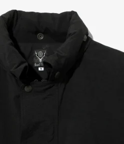 Carmel Vest - Black - Nylon Oxford