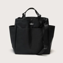 Carry-all Beach Bag - Canvas Nylon - Black