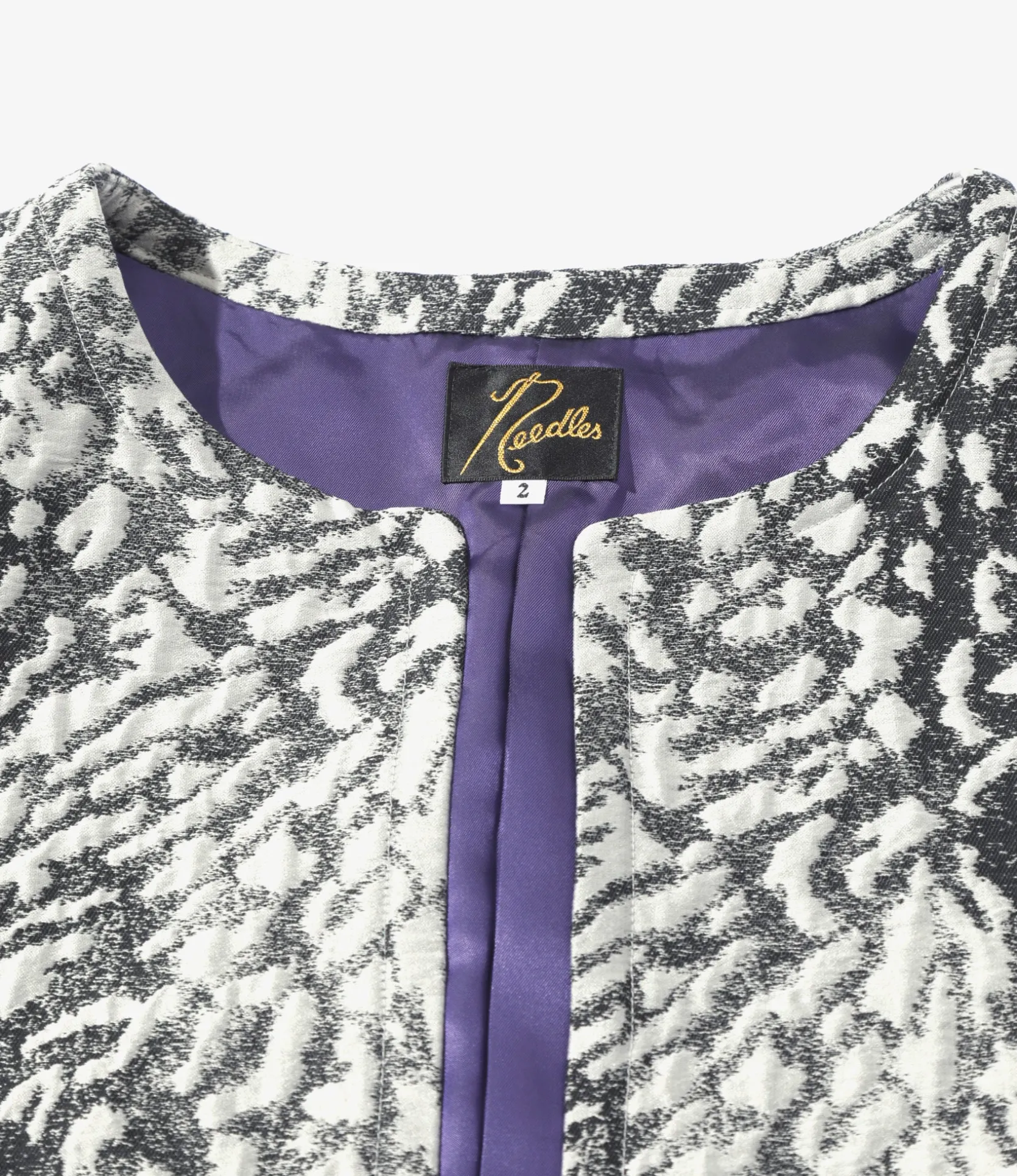 C.C. Jacket - Silver Grey - C/PE/N Animal Jq.