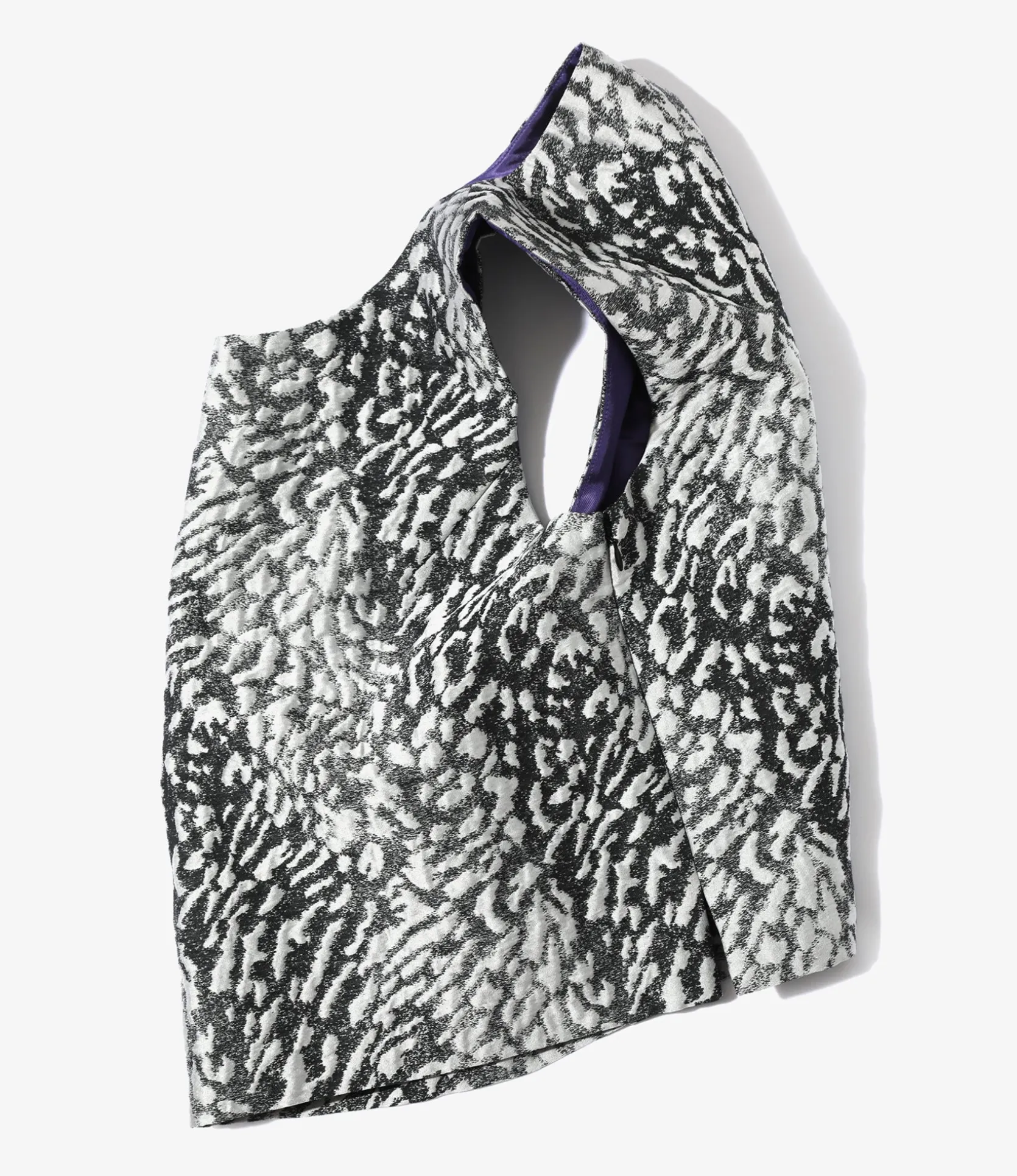 C.C. Vest - Silver Grey - C/PE/N Animal Jq.