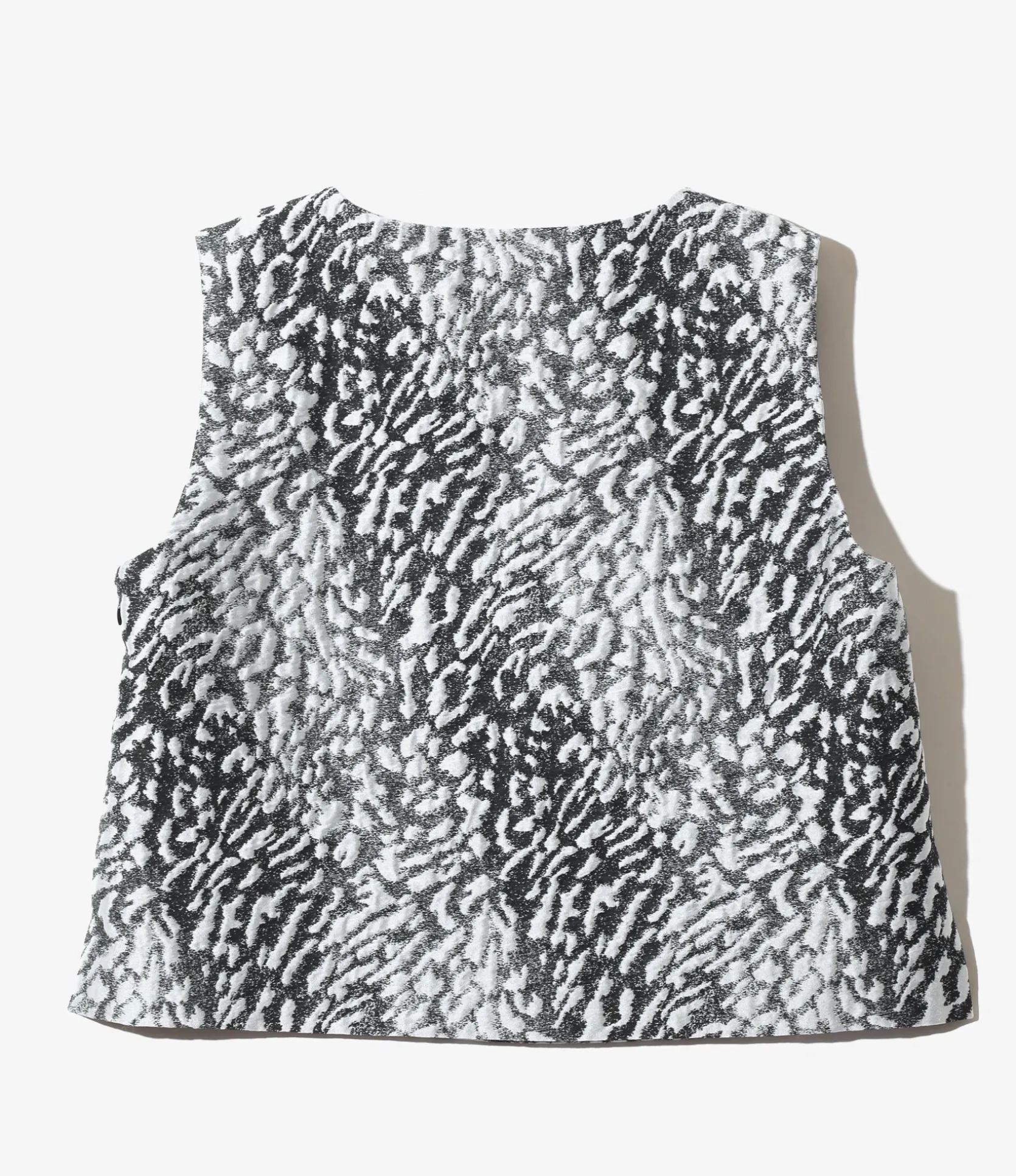 C.C. Vest - Silver Grey - C/PE/N Animal Jq.